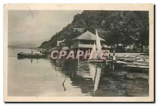 Cartes postales Le lac d'Aiguebelette Savoie Port d'Aiguebelette