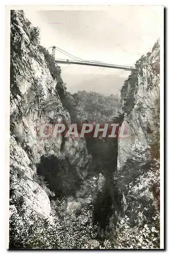 Ansichtskarte AK Les Bauges Pittoresques Le Pont de l'Abime