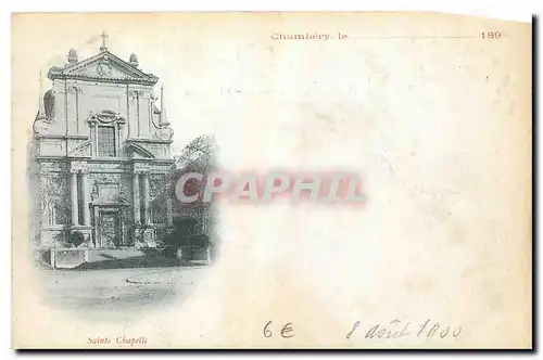 Cartes postales Chambery Sainte Chapelle