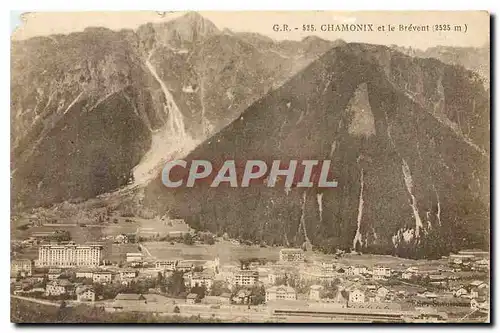 Cartes postales Chamonix et le Brevent