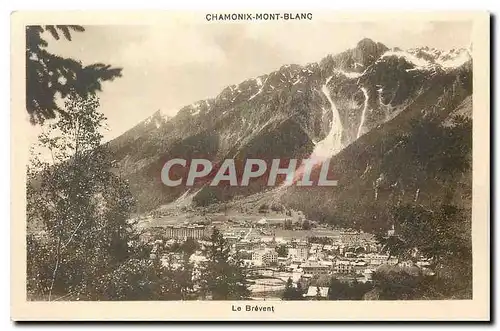 Cartes postales Chamonix Mont Blanc Le Brevent