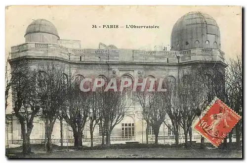 Cartes postales Paris l'Observatoire