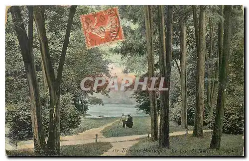 Ansichtskarte AK Bois de Voulogne Le Lac St James