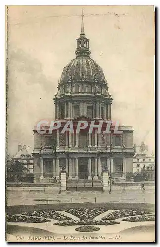 Ansichtskarte AK Paris Le Dome des Invalides