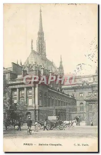 Cartes postales Paris Sainte Chapelle