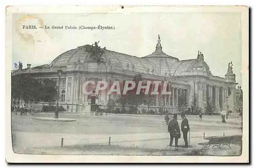 Ansichtskarte AK Paris Le Grand Palais Champs Elysees