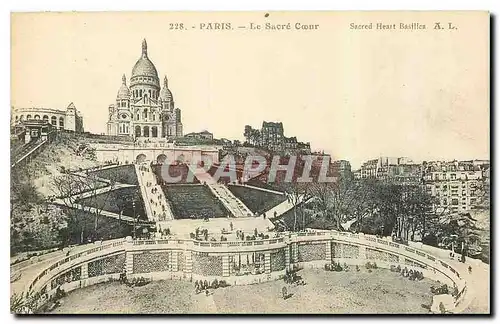 Cartes postales Paris Le Sacre Coeur