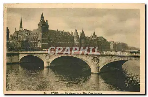 Cartes postales Paris Conciergerie