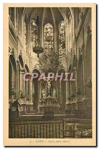 Cartes postales Paris Eglise Saint Merry