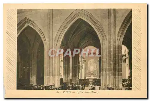 Cartes postales Paris Eglise Saint Merry