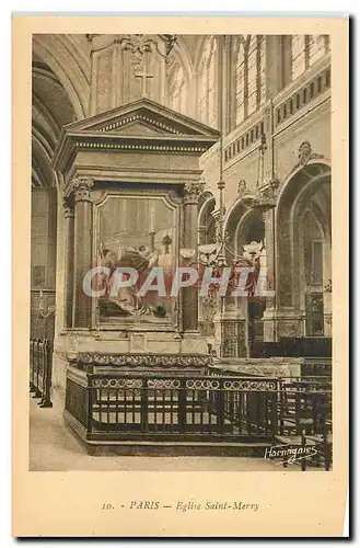 Cartes postales Paris Eglise Saint Merry