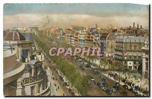 Cartes postales Paris Et ses Merveilles Avenue des Champs Elysees