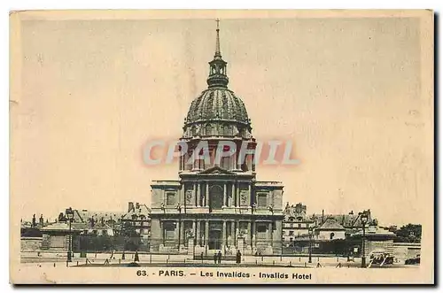 Cartes postales Paris Les Invalides