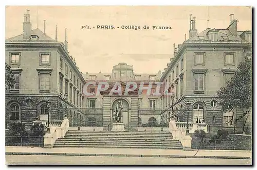 Cartes postales Paris College de France