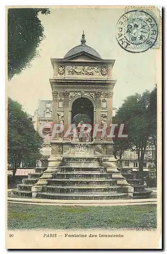 Cartes postales Paris Fontaine des Innocents