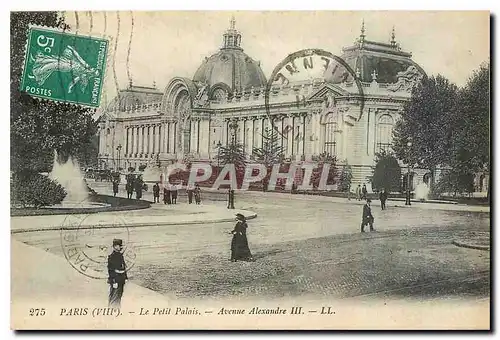 Ansichtskarte AK Paris Le Petit Palais Avenue Alexandre III