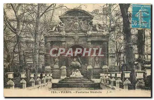 Cartes postales Paris Fontaine Medicis