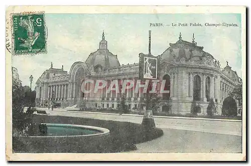 Ansichtskarte AK Paris Le Petit Palais Champs Elysees