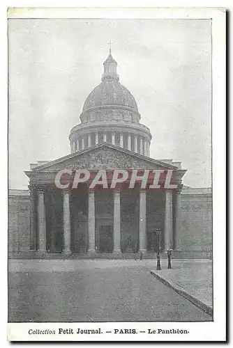 Cartes postales Collection Petit Journal Paris Le Pantheon