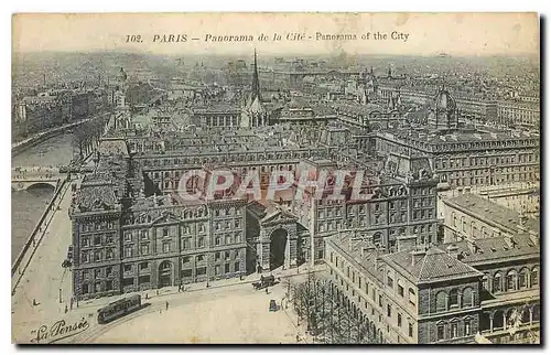 Cartes postales Paris Panorama de la Cite