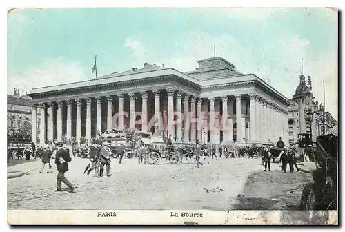 Cartes postales Paris La Bourse