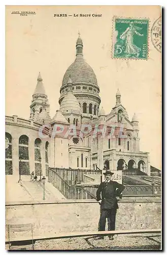 Cartes postales Paris Le Sacre Coeur