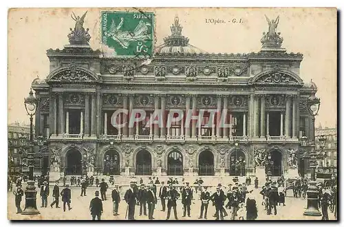 Cartes postales L'Opera Paris