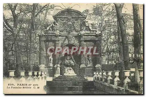 Ansichtskarte AK Paris La Fontaine Medicis