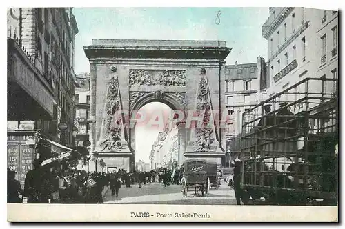 Cartes postales Paris Porte Saint Denis