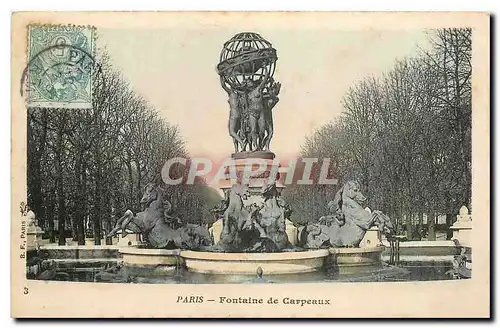 Ansichtskarte AK Paris Fontaine de Carpeaux