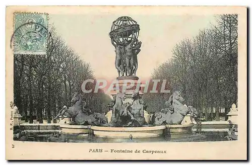 Cartes postales Paris Fontaine de Carpeaux