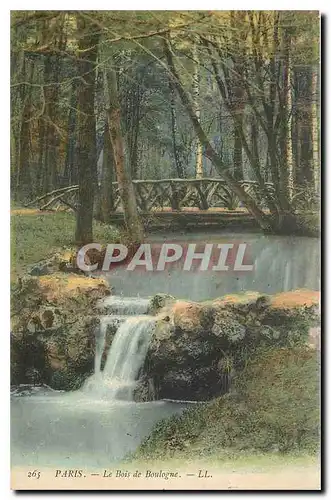 Cartes postales Paris Le Bois de Boulogne