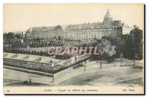 Ansichtskarte AK Paris Facade de l'Hotel des Invalides