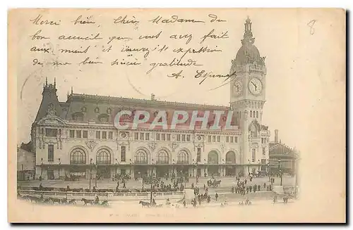 Cartes postales Paris Gare de Lyon