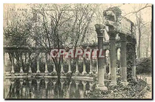 Ansichtskarte AK Paris Parc Monceau La Colonnade