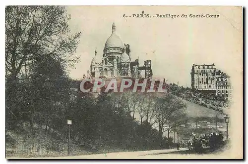 Cartes postales Paris Basilique du Sacre Coeur