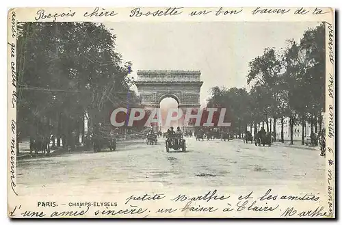 Cartes postales Paris Champs Elysees