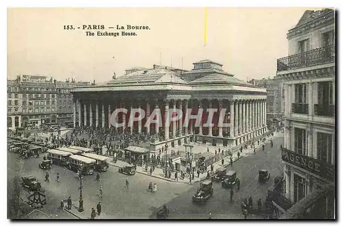 Cartes postales Paris La Bourse