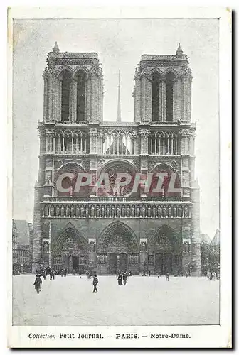 Ansichtskarte AK Collection Petit Journal Paris Notre Dame