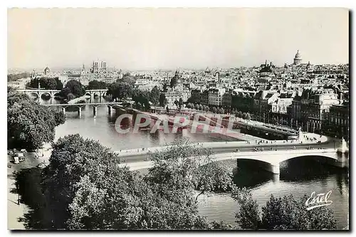 Cartes postales Paris La Seine et les Sept Ponts