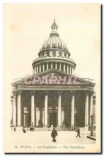 Cartes postales Paris Le Pantheon