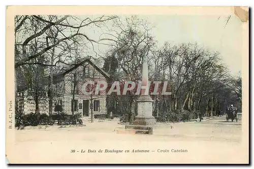 Ansichtskarte AK Paris Le Bois de Boulogne en Automne Croix Catelan