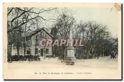 Cartes postales Paris Le Bois de Boulogne en Automne Croix Catelan