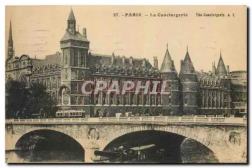 Cartes postales Paris La Conciergerie