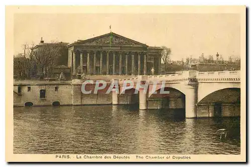 Cartes postales Paris La Chambre des Deputes