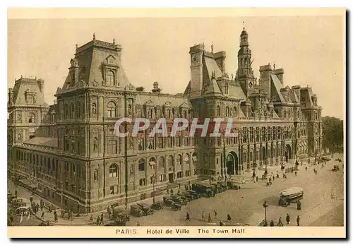 Cartes postales Paris Hotel de Ville