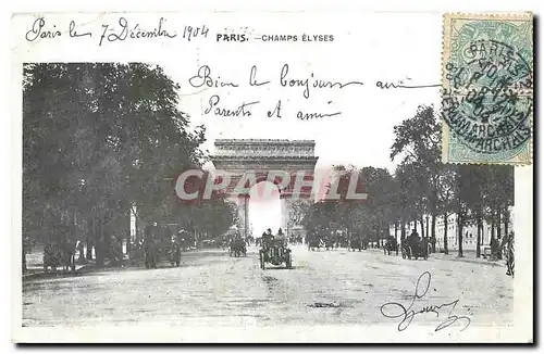 Cartes postales Paris Champs Elysees