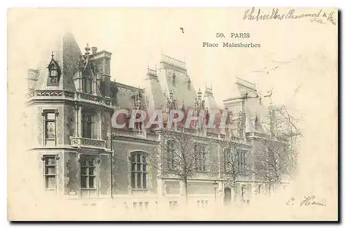 Cartes postales Paris Place Malesherbes