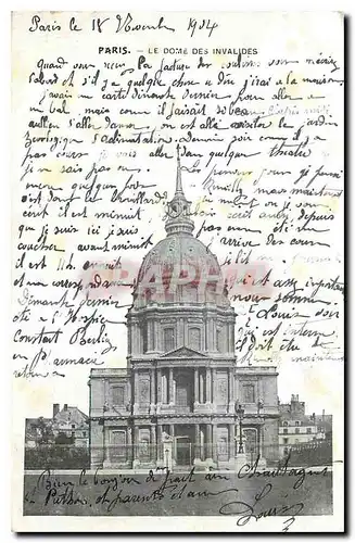 Cartes postales Paris le Dome des Invalides