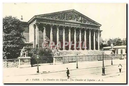 Cartes postales Paris La Chambre des Deputes